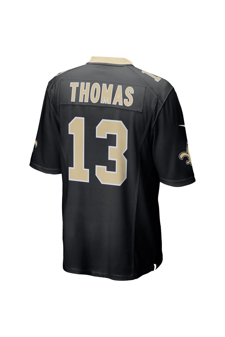 Men's Nike Michael Thomas Black New Orleans Saints Team Color Game Jersey, Alternate, color, Black
