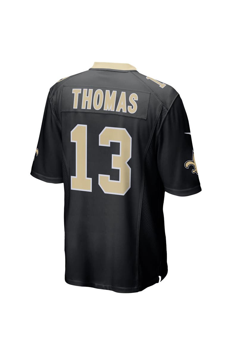 Nike Men's Nike Michael Thomas Black New Orleans Saints Team Color Game Jersey, Alternate, color,