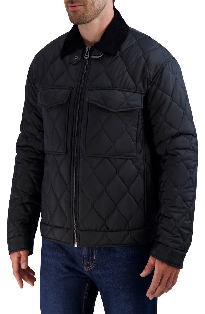 Cole Haan Diamond Quilted Jacket, Alternate, color, 