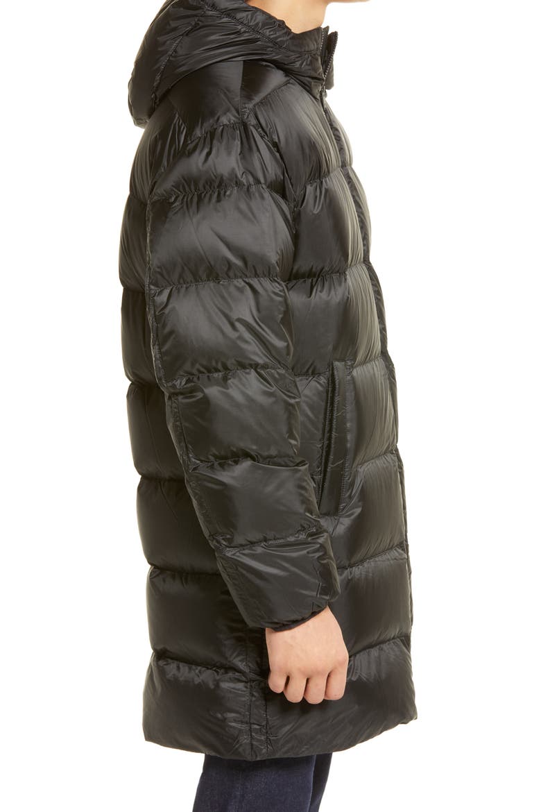 Pisquid Water Repellent 800 Fill Power Down Parka, Alternate, color, BLACK
