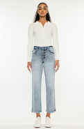 KanCan Morgana Essentials High-Rise Straight-Fit Jeans