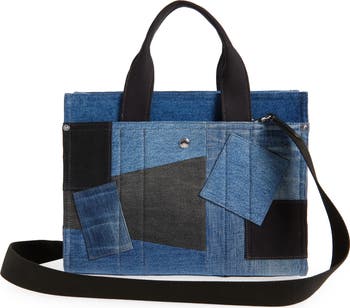 COACH Denim Patchwork Cargo Tote | Nordstrom