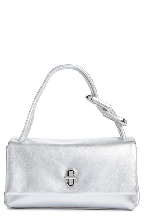 The Mini Dual Metallic Leather Handbag