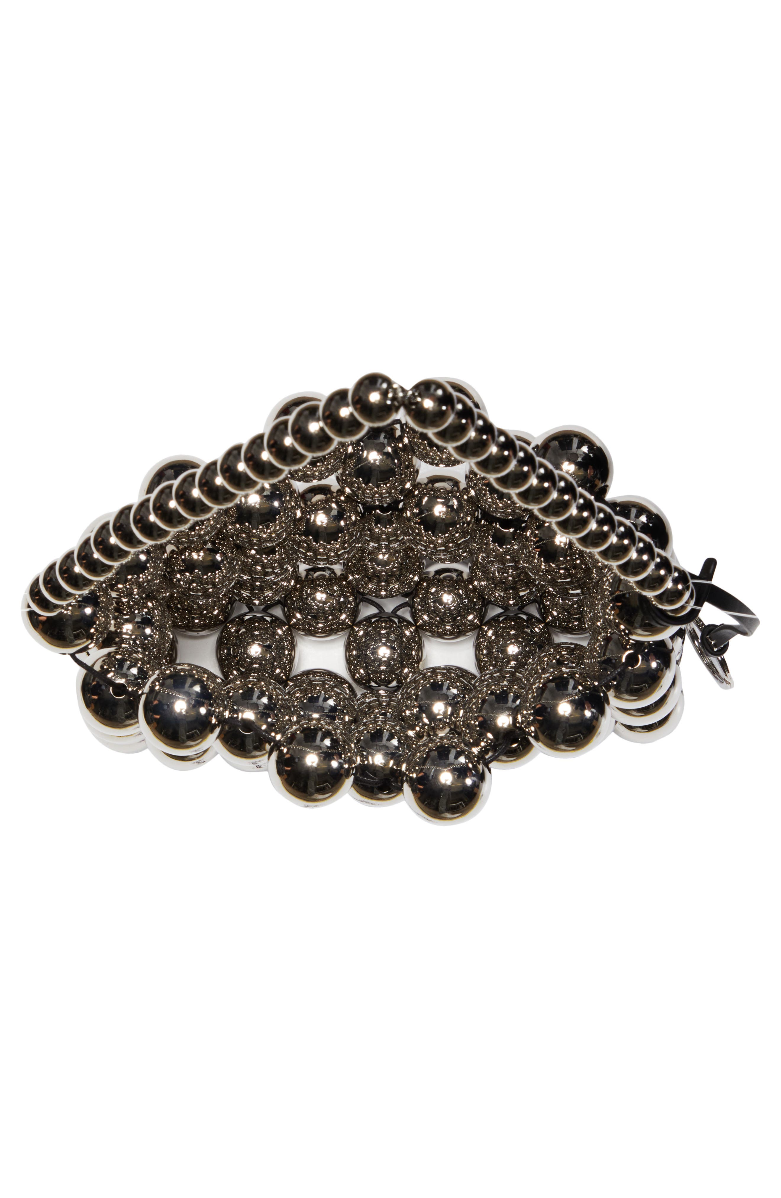 Jil Sander Sphere Beaded Top Handle Bag, Alternate, color, 