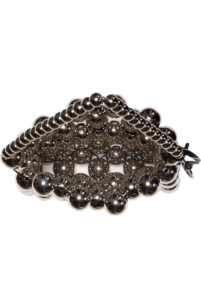 Jil Sander Sphere Beaded Top Handle Bag, Alternate, color,