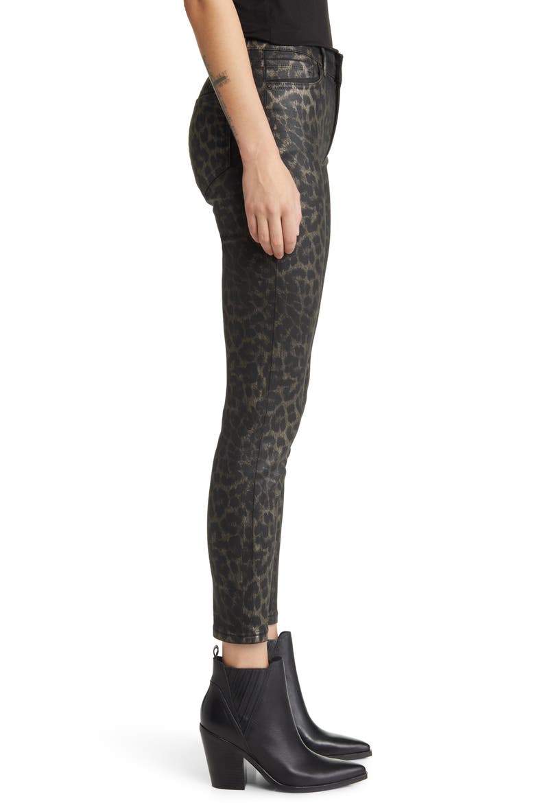 Miller Celia Tapered Leg Organic Cotton Jeans, Alternate, color, CONKER BROWN