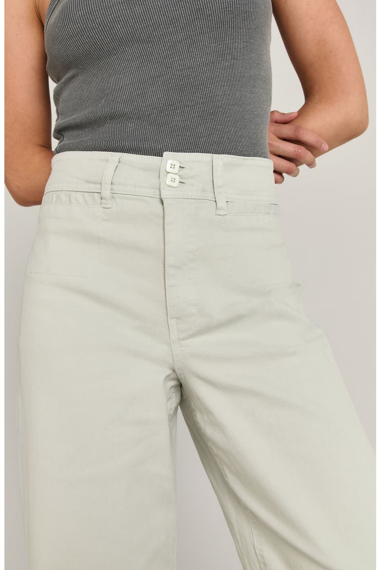 Gemma Stretch Cotton Crop Pants, Alternate, color, CRYSTAL