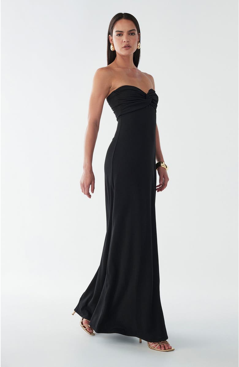 BWLDR Chase Maxi Dress, Alternate, color, Black