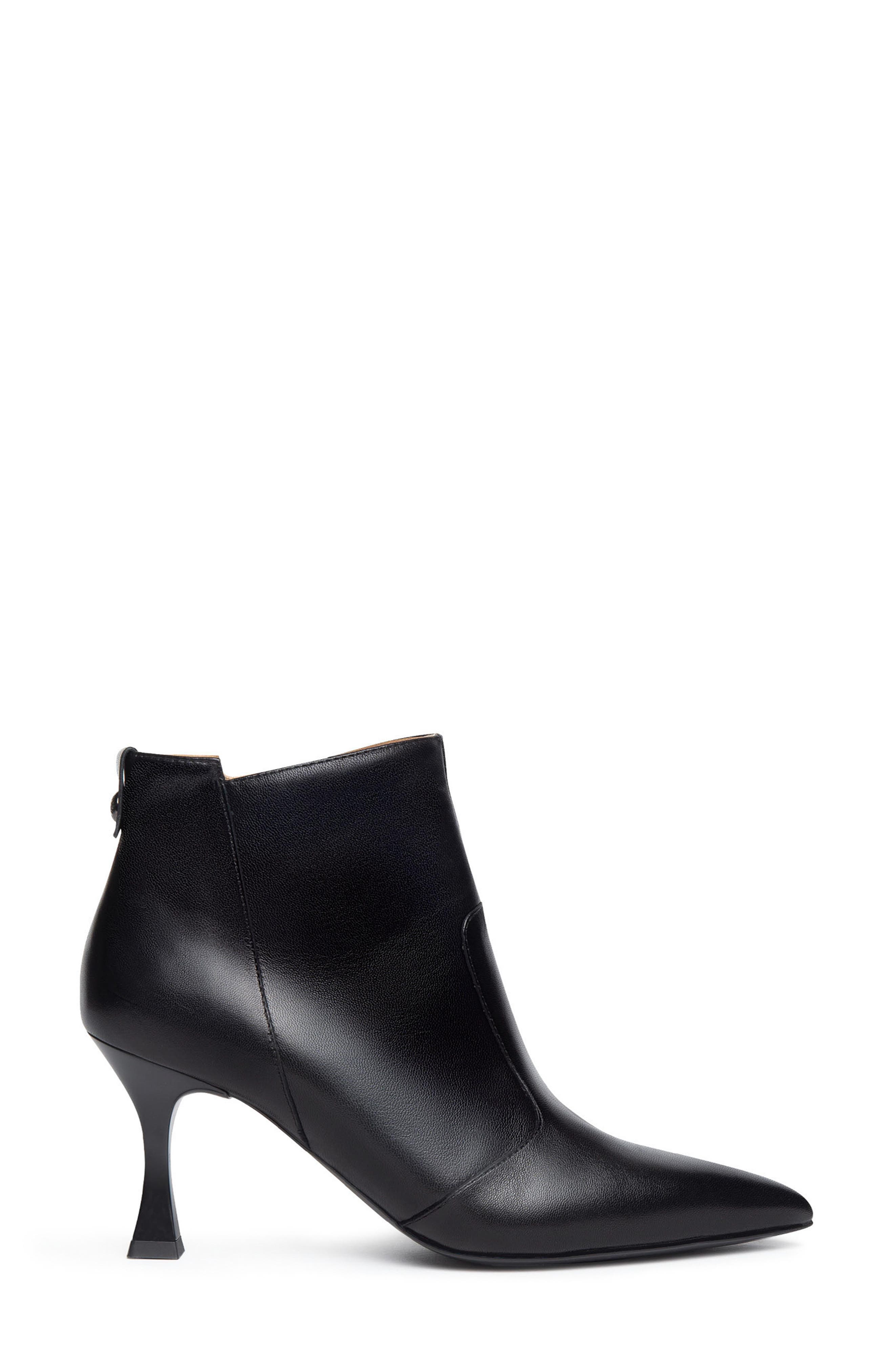 NeroGiardini Mid Heel Dress Bootie, Main, color, Black