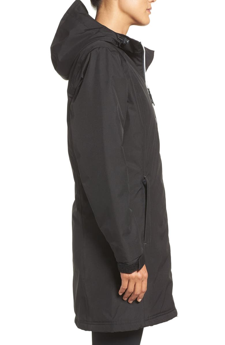 Helly Hansen Belfast Long Waterproof Winter Rain Jacket, Alternate, color, 