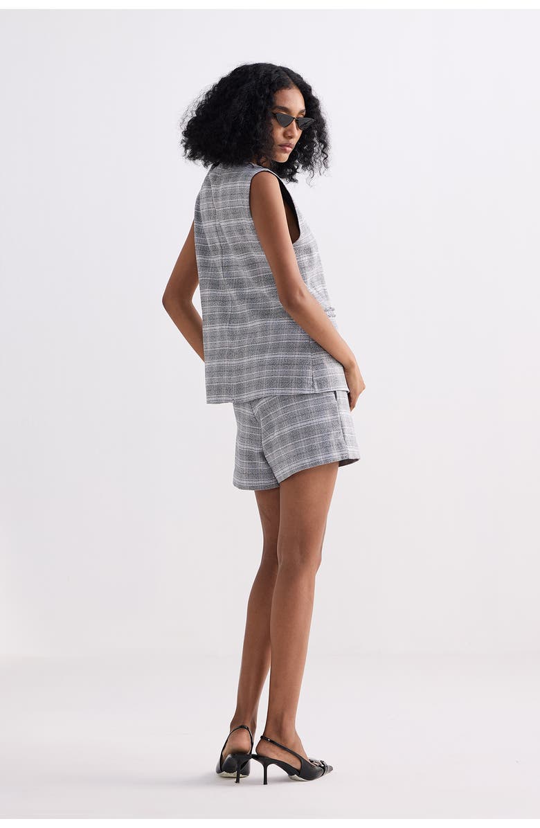 Reistor Cotton Tweed Shorts, Alternate, color, Steel Breeze