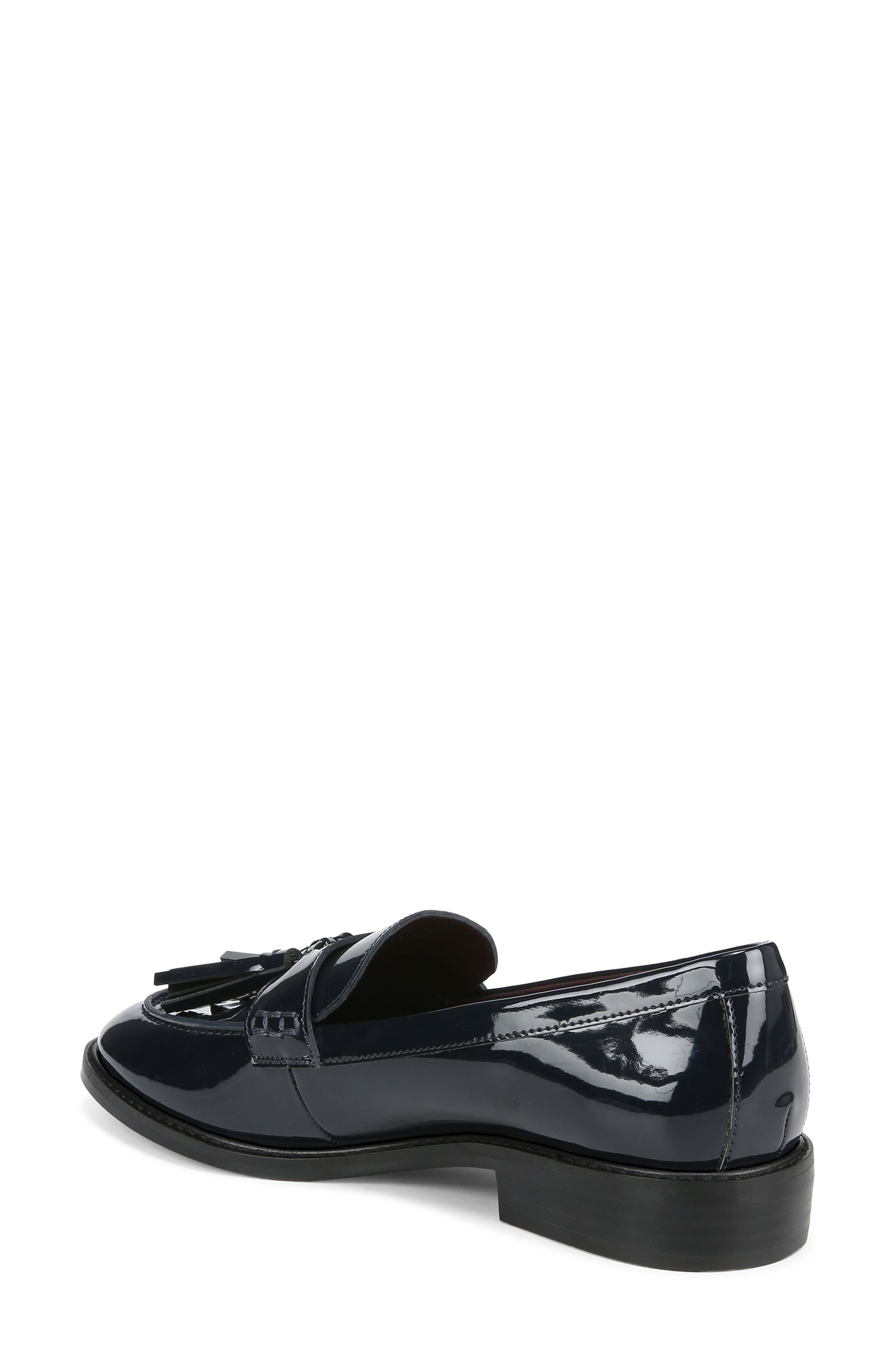 Carolyn Low Tassel Loafer, Alternate, color, NAVY