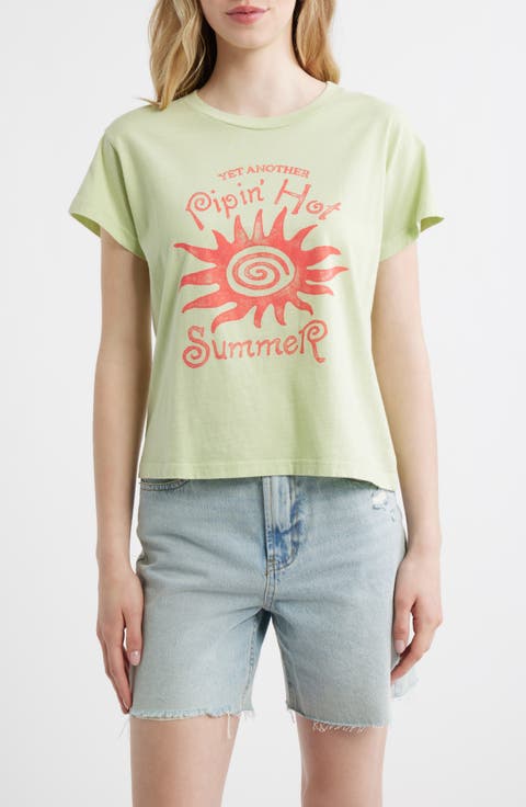 Pipin' Hot Summer Graphic T-Shirt