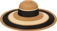 San Diego Hat Las Palmas Stripe UPF 50+ Floppy Sunhat