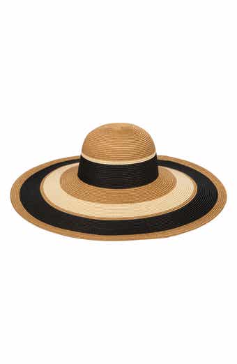 San Diego Hat Las Palmas Stripe UPF 50+ Floppy Sunhat
