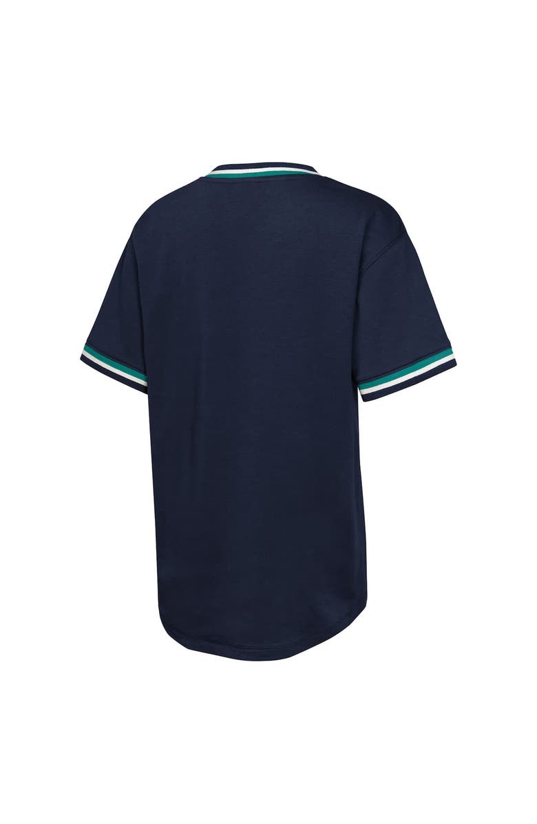 Outerstuff Youth  Navy Seattle Mariners Relief Pitcher V-Neck T-Shirt, Alternate, color, 