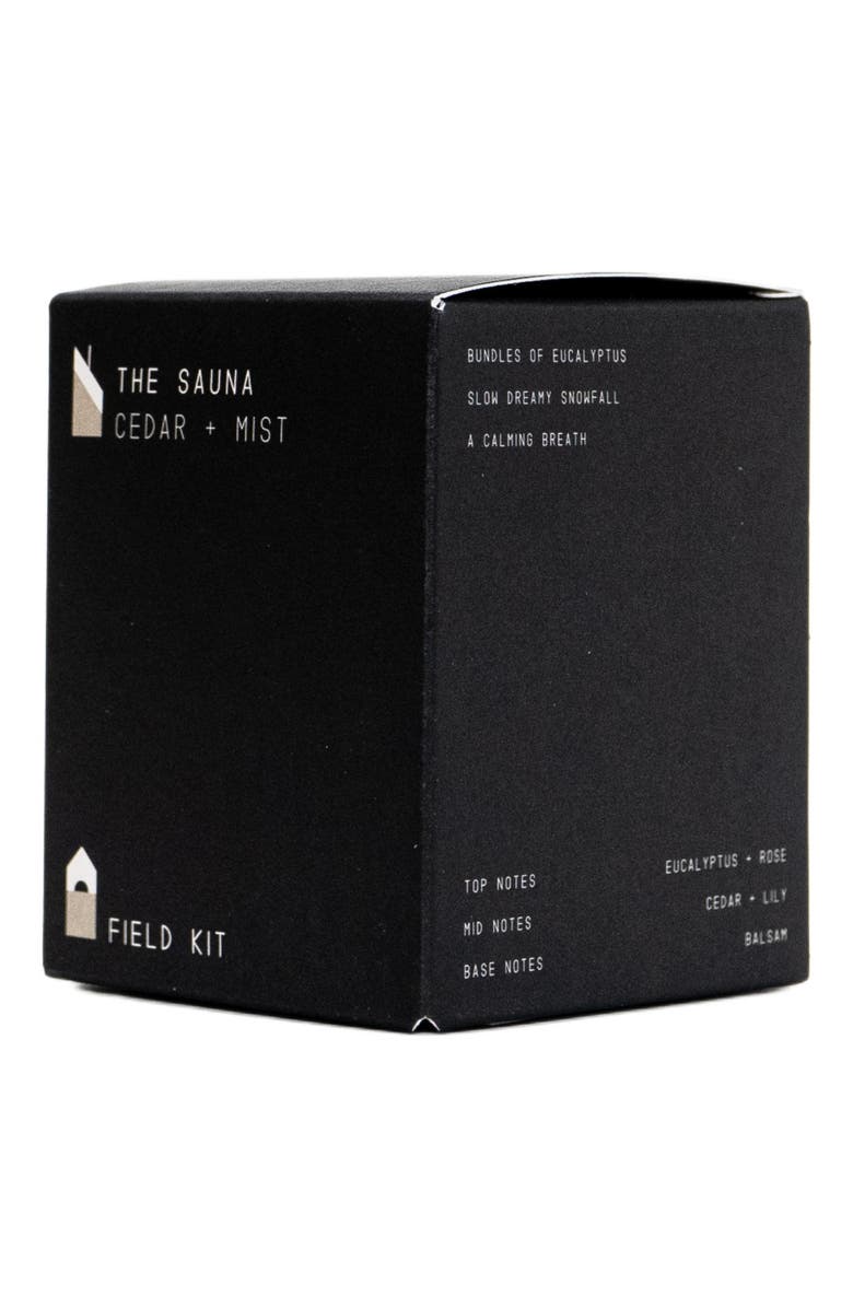 Field Kit The Sauna Candle, Alternate, color, Grey