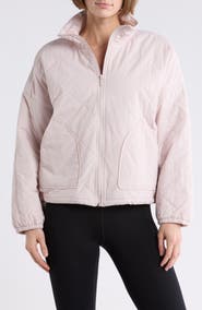 Z by Zella Wander Diamond Quilted Jacket