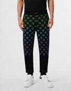 PHILIPP PLEIN Jogging Trousers Monogram Degrade Men