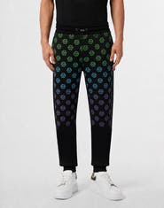 PHILIPP PLEIN Jogging Trousers Monogram Degrade Men