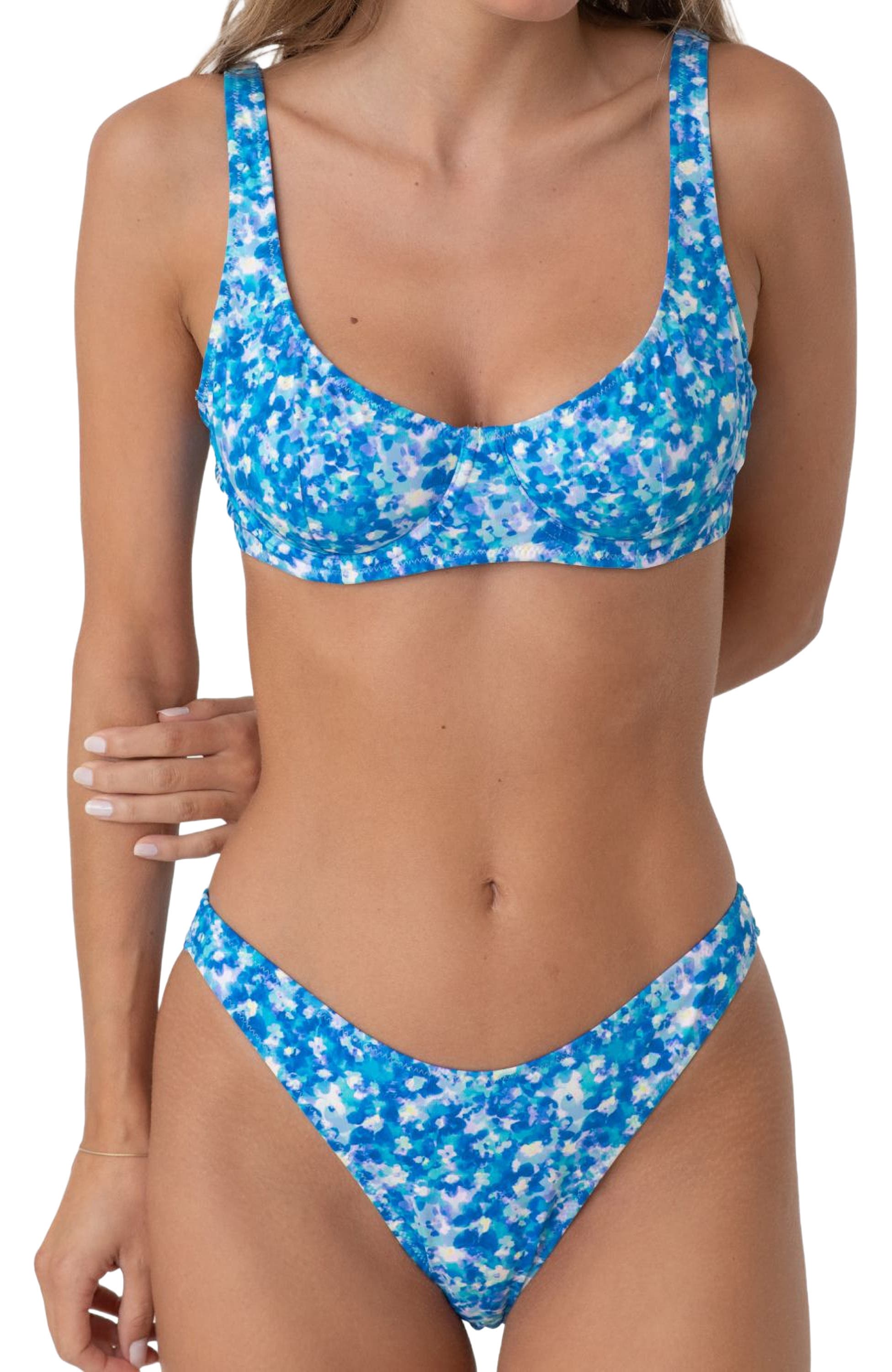 Aqua Floral