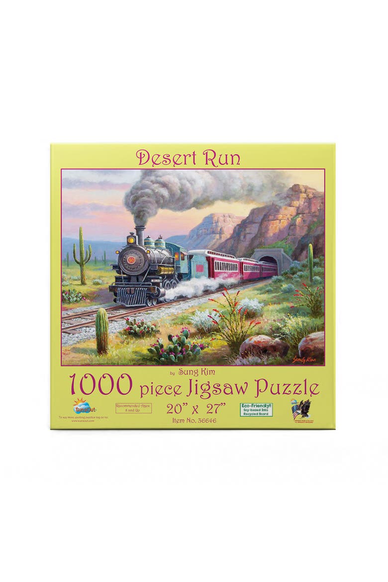 Desert Run 1000 piece Jigsaw Puzzle for Adults, Alternate, color, Multicolor