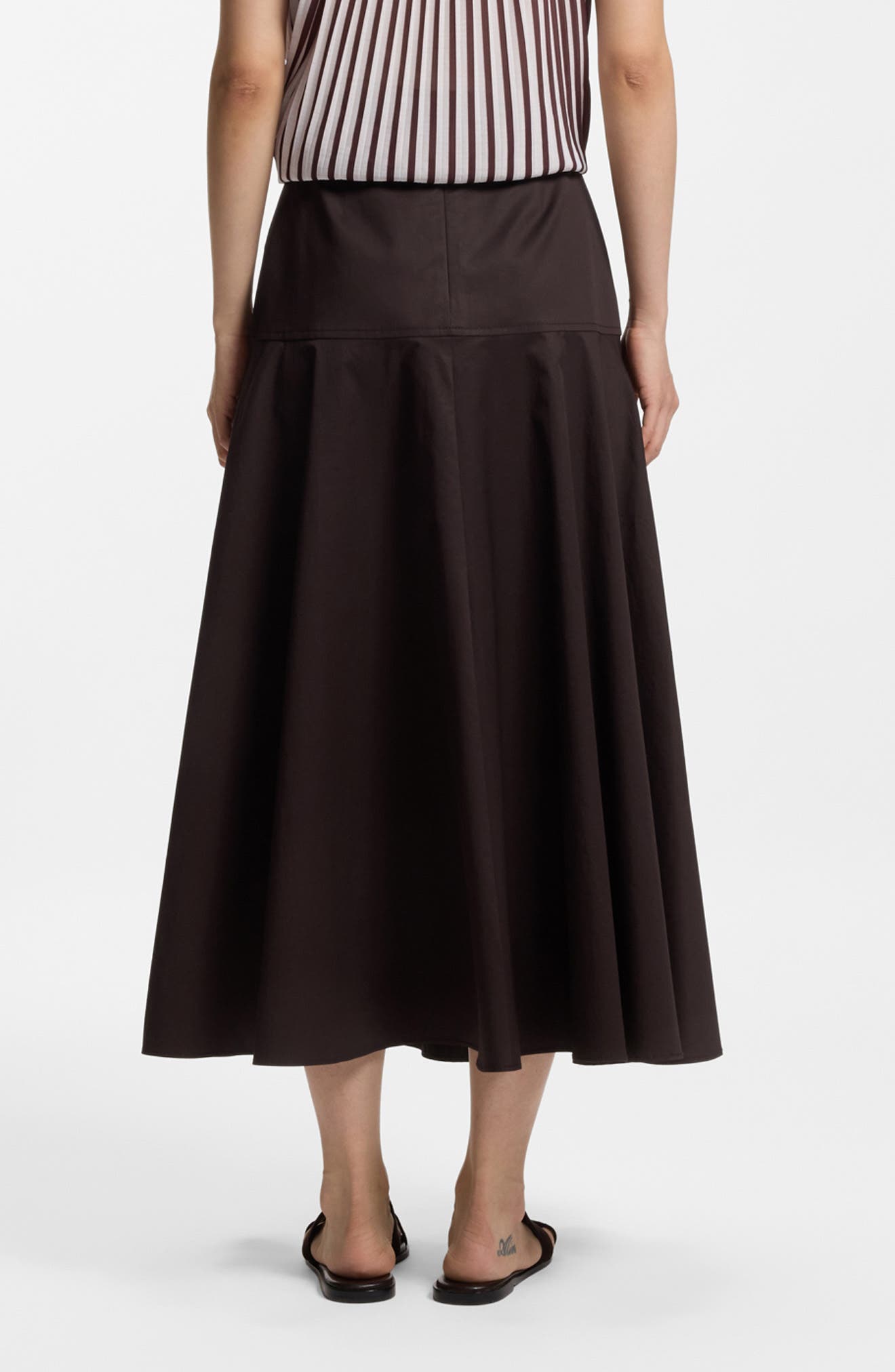 Vusola Stretch Cotton Maxi Skirt - image 2
