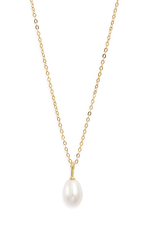 Demi Fine Freshwater Pearl Pendant Necklace