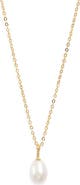 Nordstrom Demi Fine Freshwater Pearl Pendant Necklace