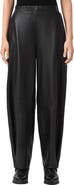 AllSaints Etta Barrel Leg Leather Pants