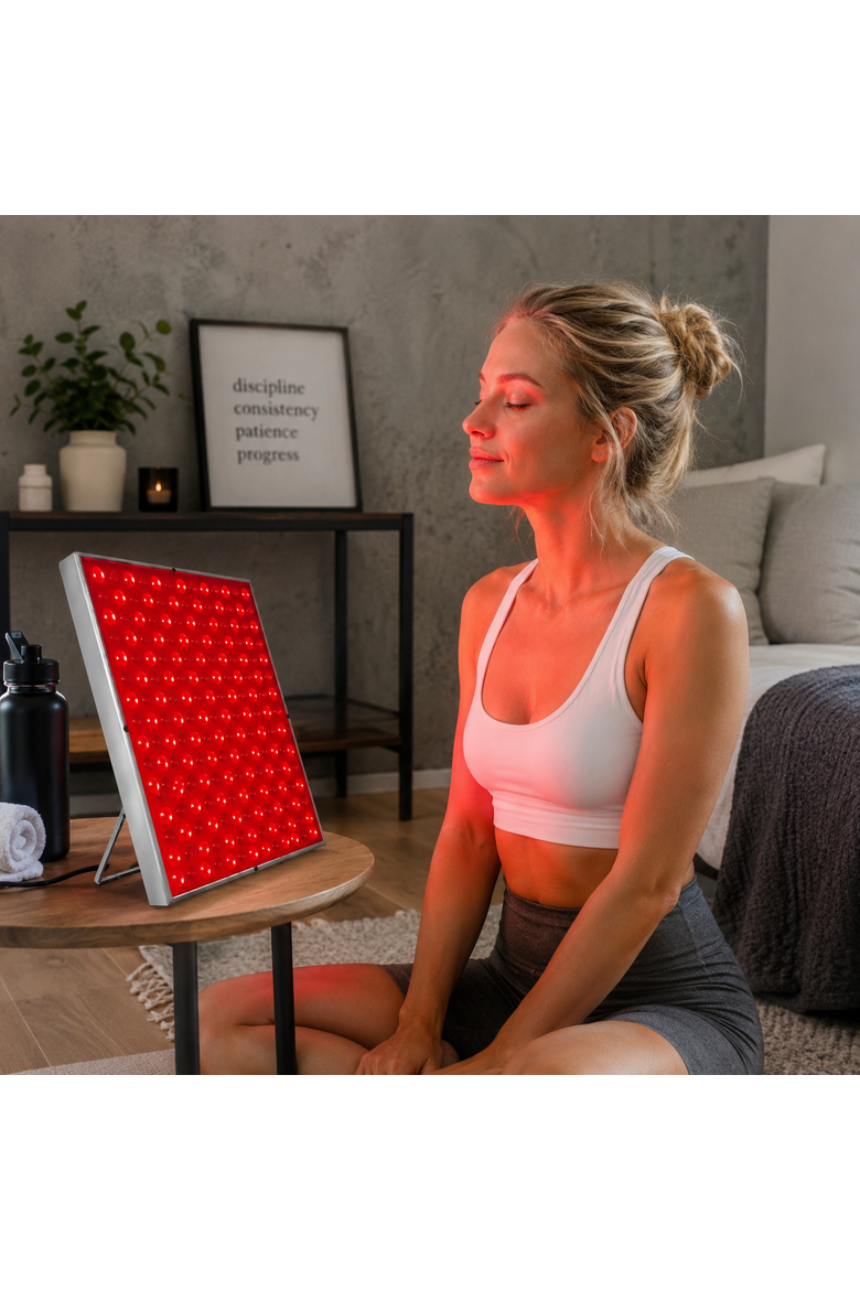 LED Red Light Panel-Home Wellness & Recovery, Alternate, color, Red