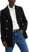 MANGO Double Breasted Coat