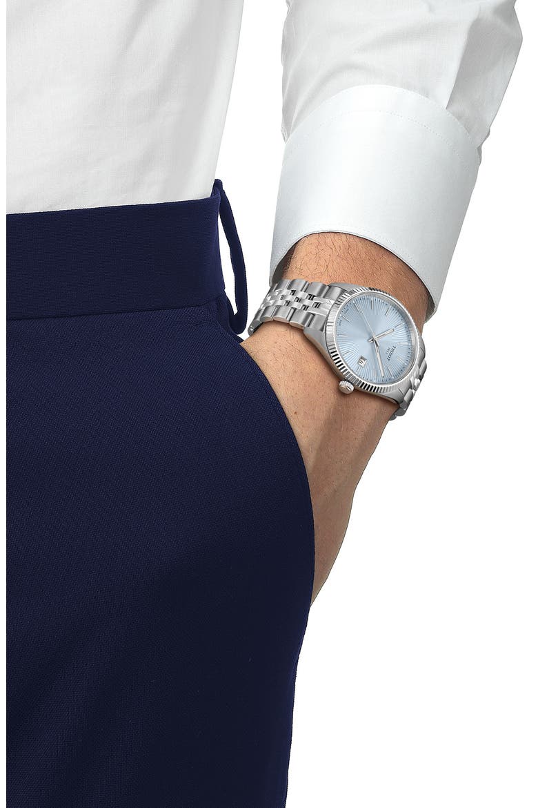 Ballade Bracelet Watch, 40mm, Alternate, color, BLUE