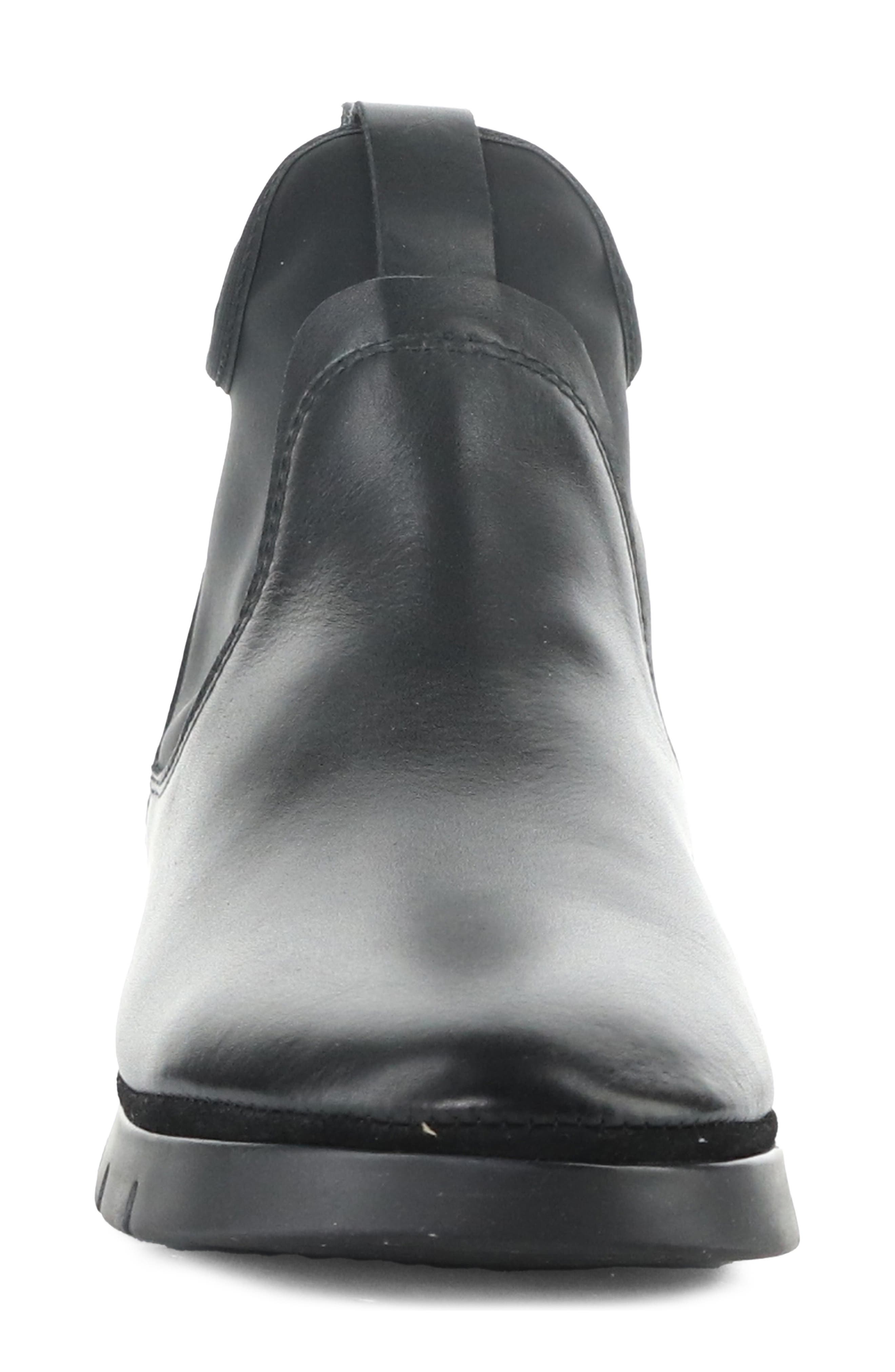 Lurio Leather Chelsea Boot, Alternate, color, 000 BLACK