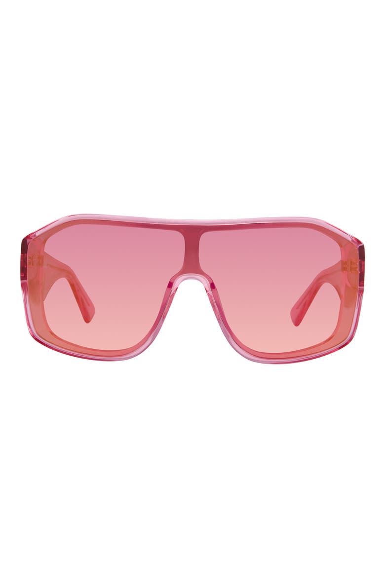 Mask Sunglasses, Main, color, CRYSTAL PINK/ PINK