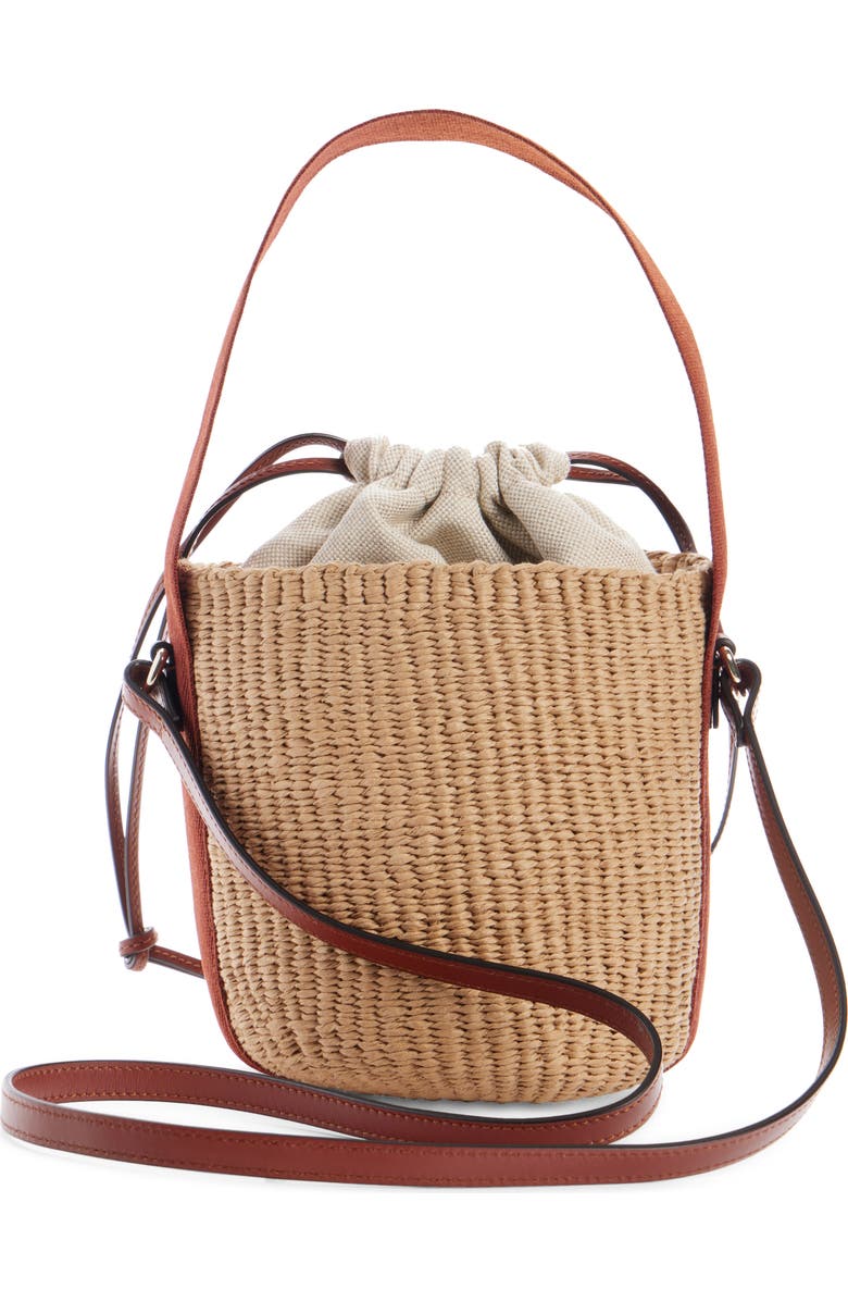 Chloé Small Horse Medal Basket Bag, Alternate, color,