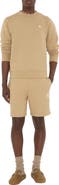 Burberry Knight Stamp Cotton Shorts