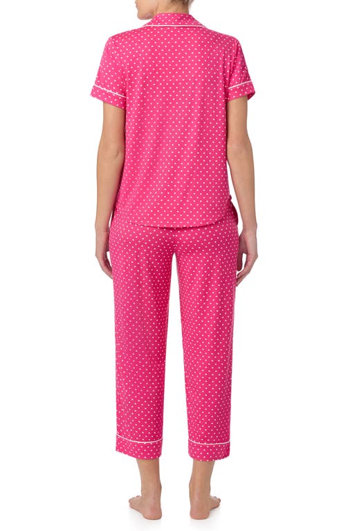 Kate Spade New York 2pc Pajama Set In Pink/white