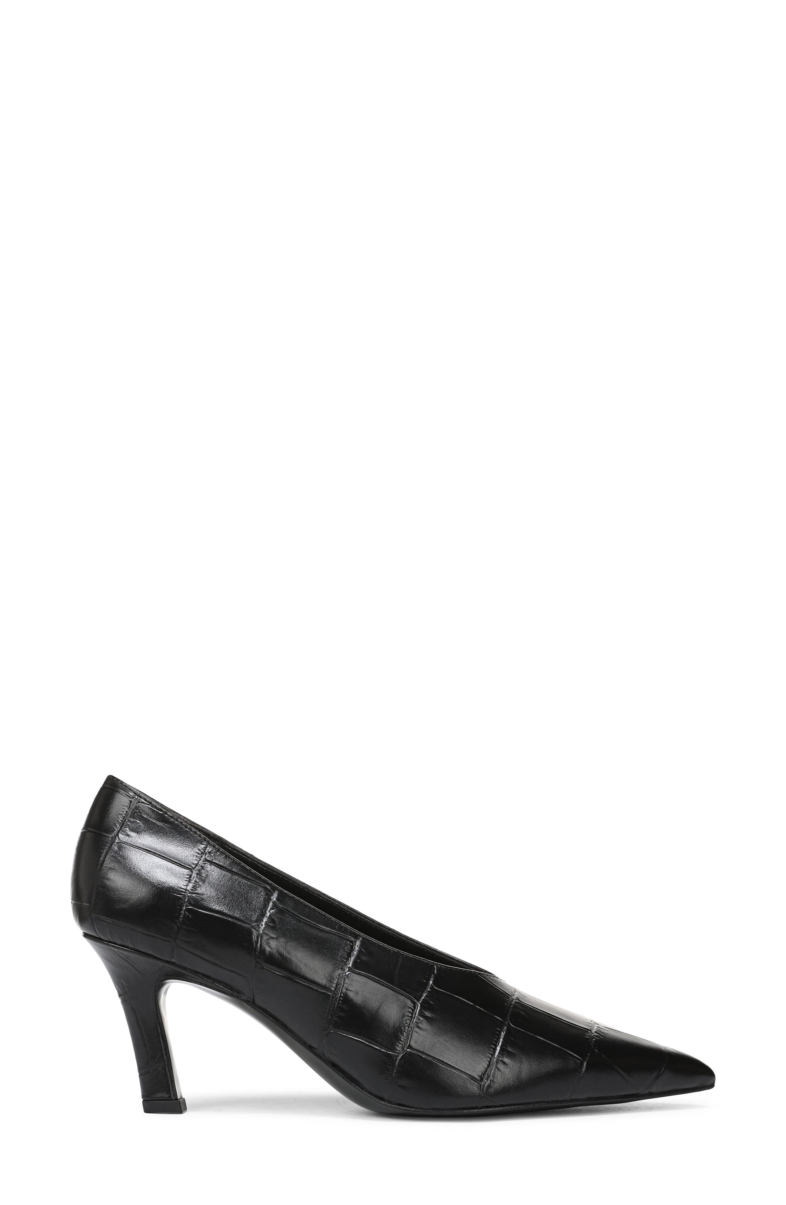 Favorite Daughter Kenna Pointed Toe Pump, Alternate, color, Black Croc