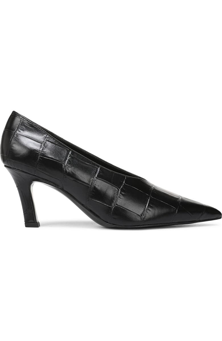Favorite Daughter Kenna Pointed Toe Pump, Alternate, color, Black Croc