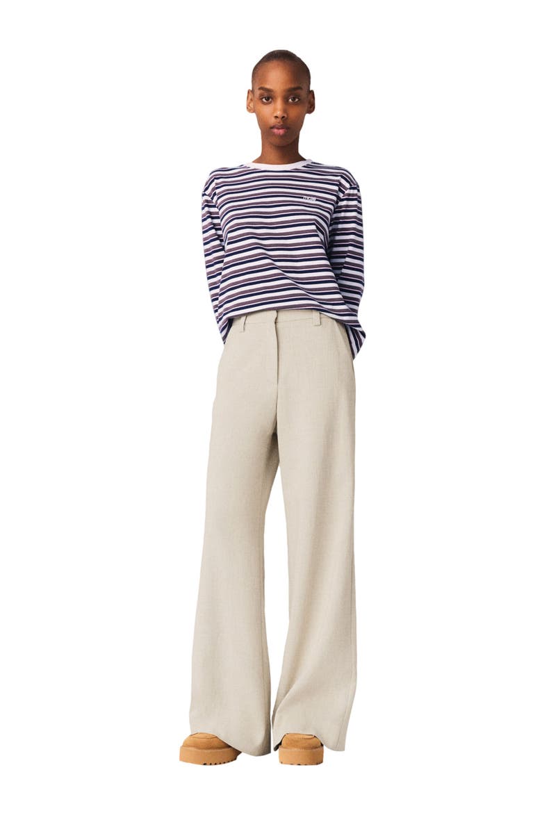 Suit trousers, Main, color, Beige