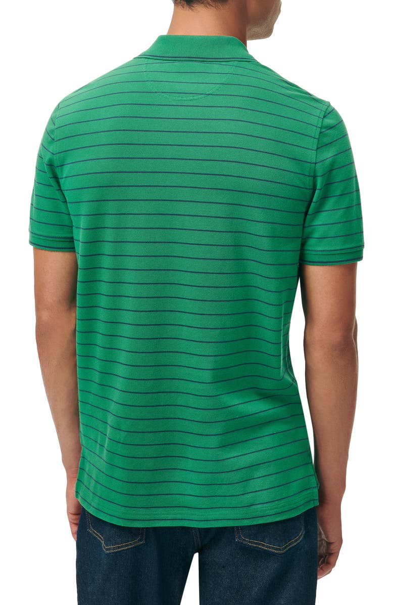 Brooks Brothers Trim Fit Stripe Stretch Supima<sup>®</sup> Cotton Piqué Polo, Alternate, color, 