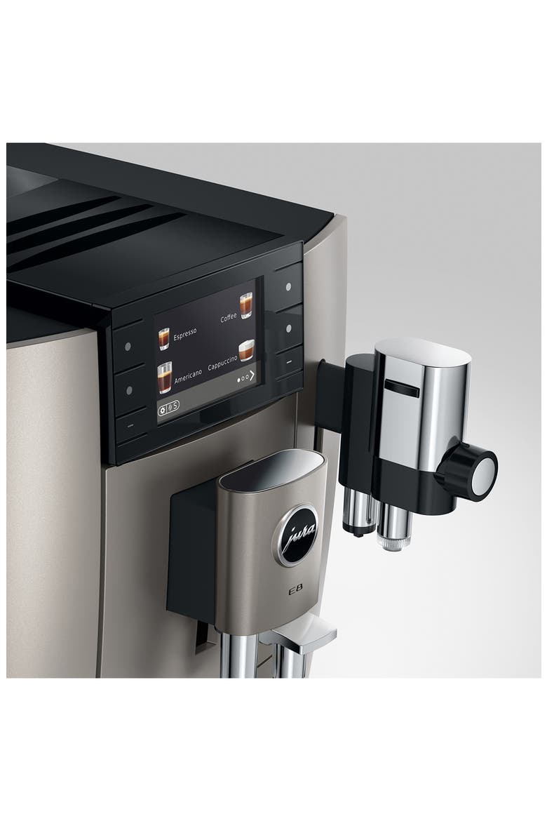 E8 Espresso Machine, Alternate, color, GREY