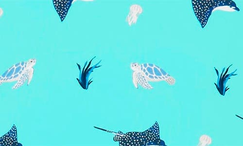 KYTE BABY KYTE BABY KIDS' EAGLE RAY FITTED TWO-PIECE PAJAMAS