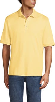 Lands' End Short Sleeve Cotton Supima Polo Shirt