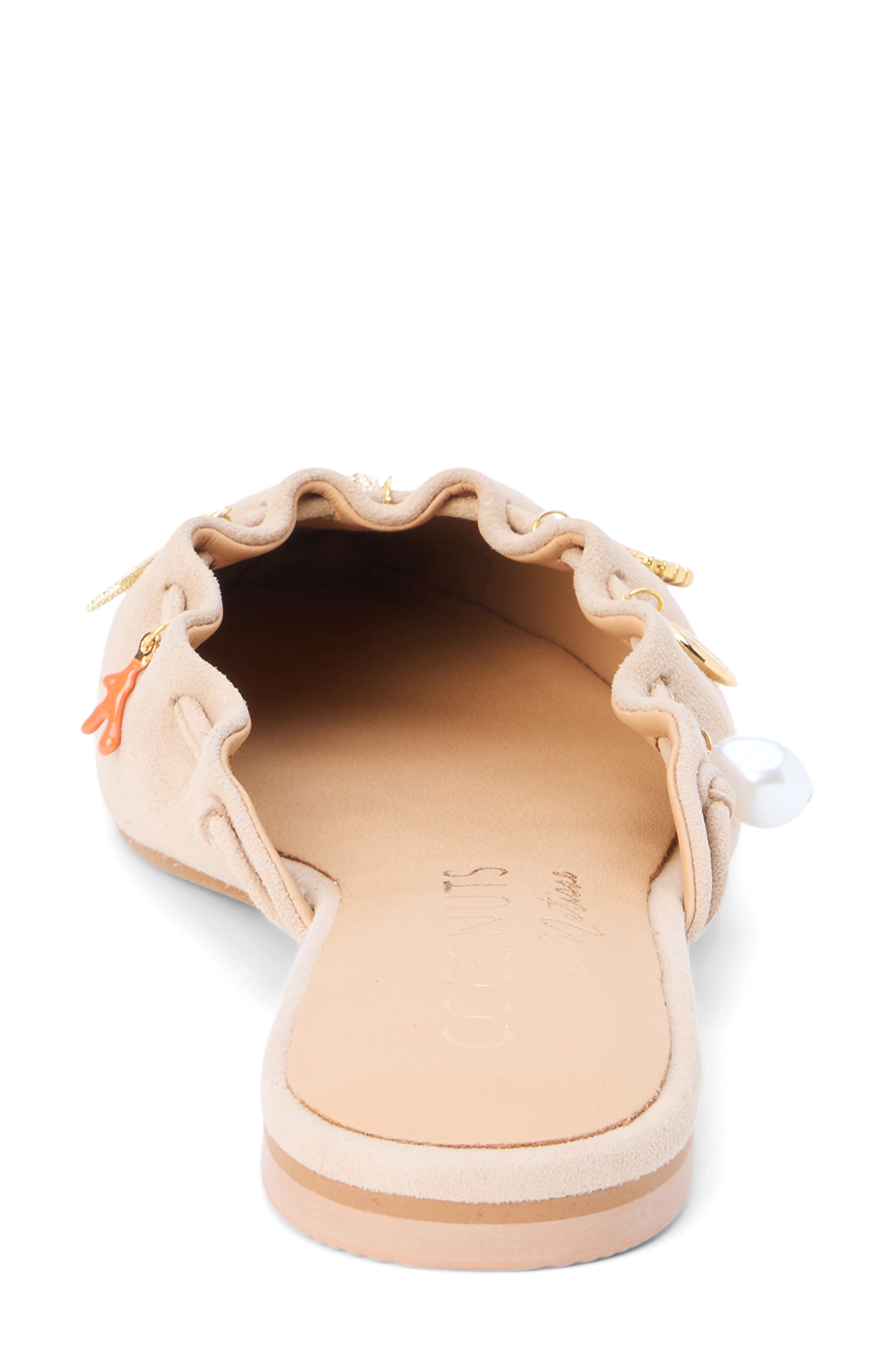 Monette Mule, Alternate, color, NATURAL SUEDE