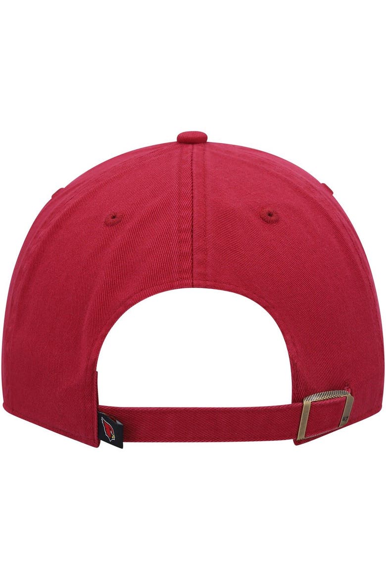 Men's '47 Cardinal Arizona Cardinals Pride Clean Up Adjustable Hat, Alternate, color, Cardinal