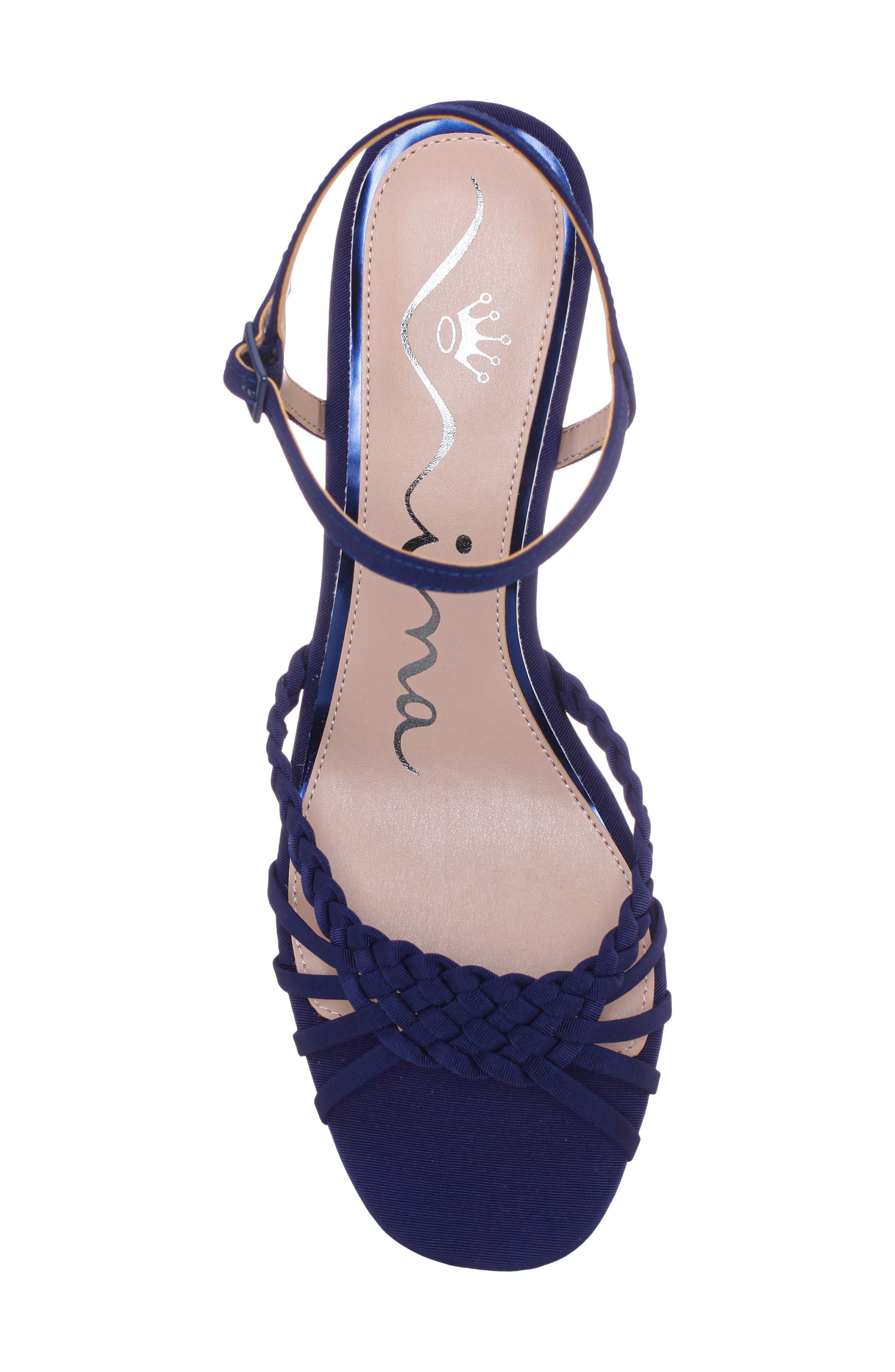 Babe Sandal, Alternate, color, NAVY