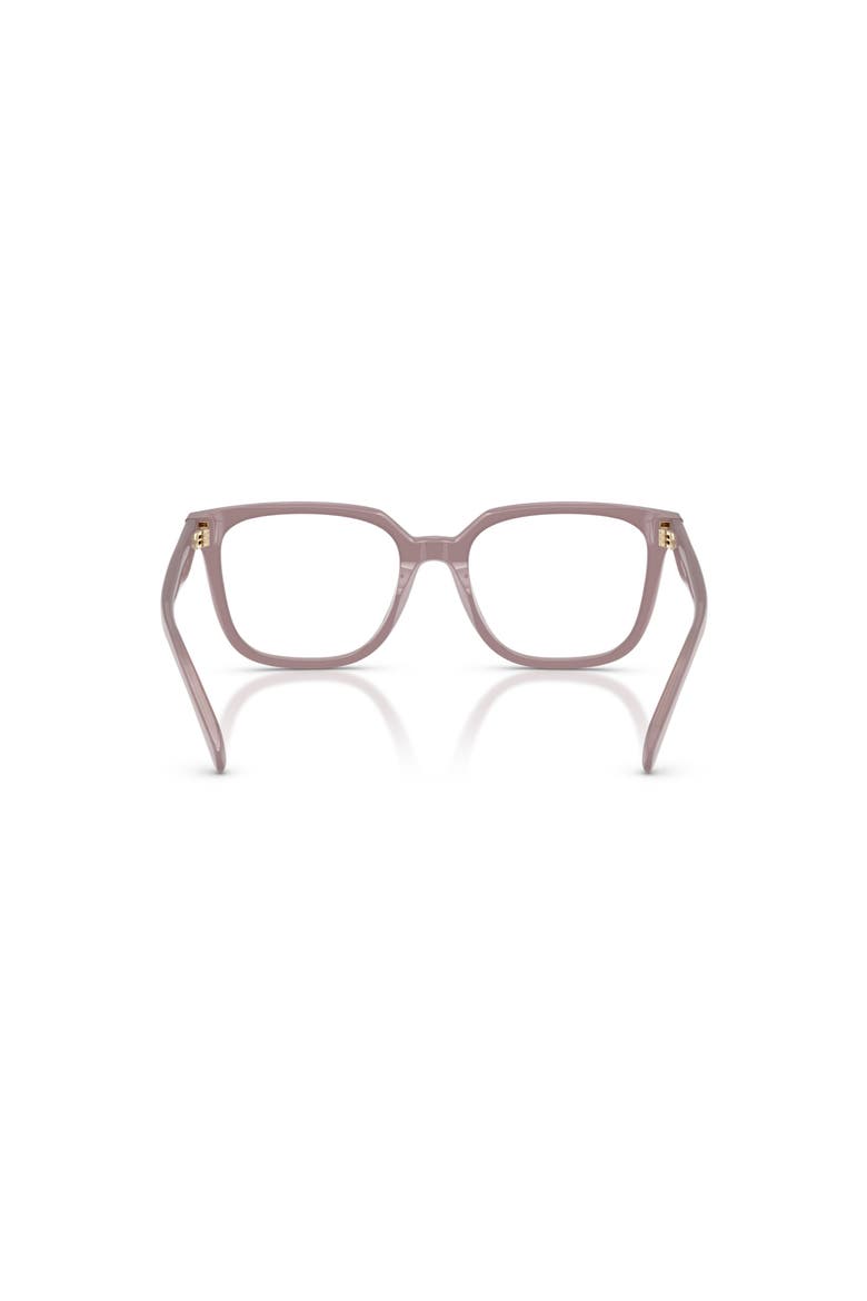 52mm Square optical glasses, Alternate, color, Brown