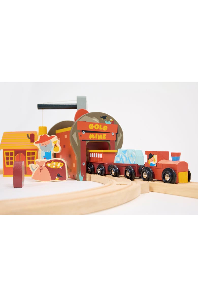 Gold Mine Train Set, Alternate, color, Multi-color